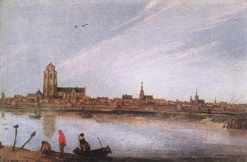 VELDE, Esaias van de View of Zierikzee wt France oil painting art